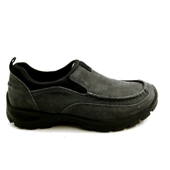 Lands' End Shoes Lands End Mens Suede All Weather Slip On Moc Shoes